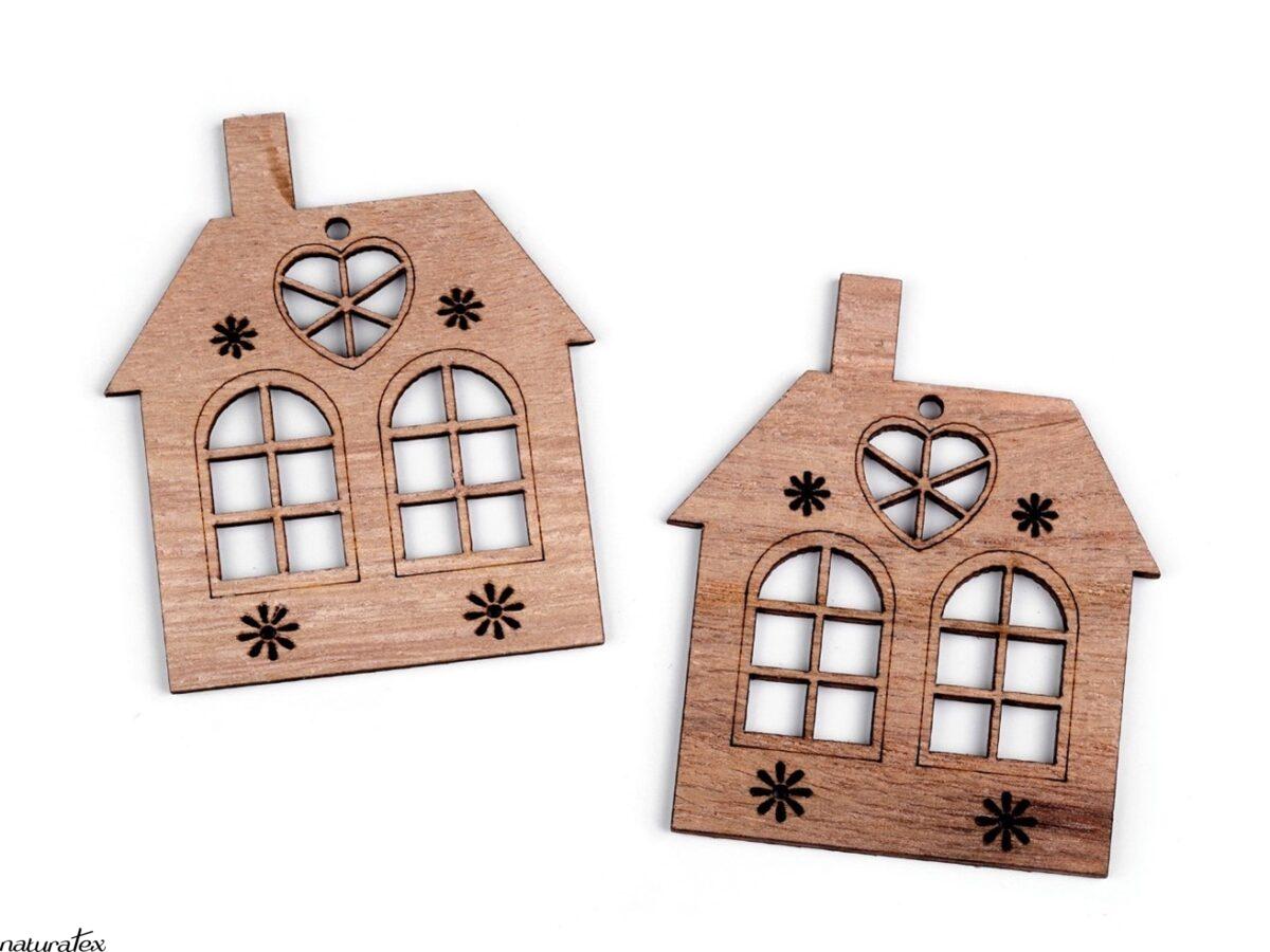 Carved Wooden House